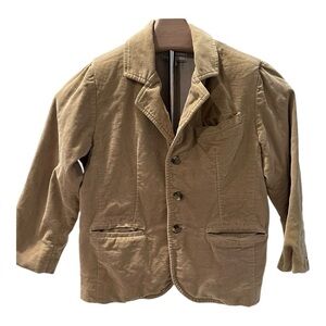 Darcy Brown Youth unisex tan jacket size 5Y